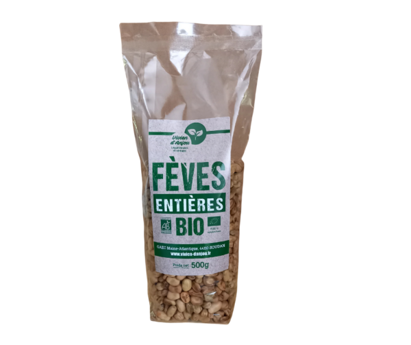 Fèves entières bio 500 grs